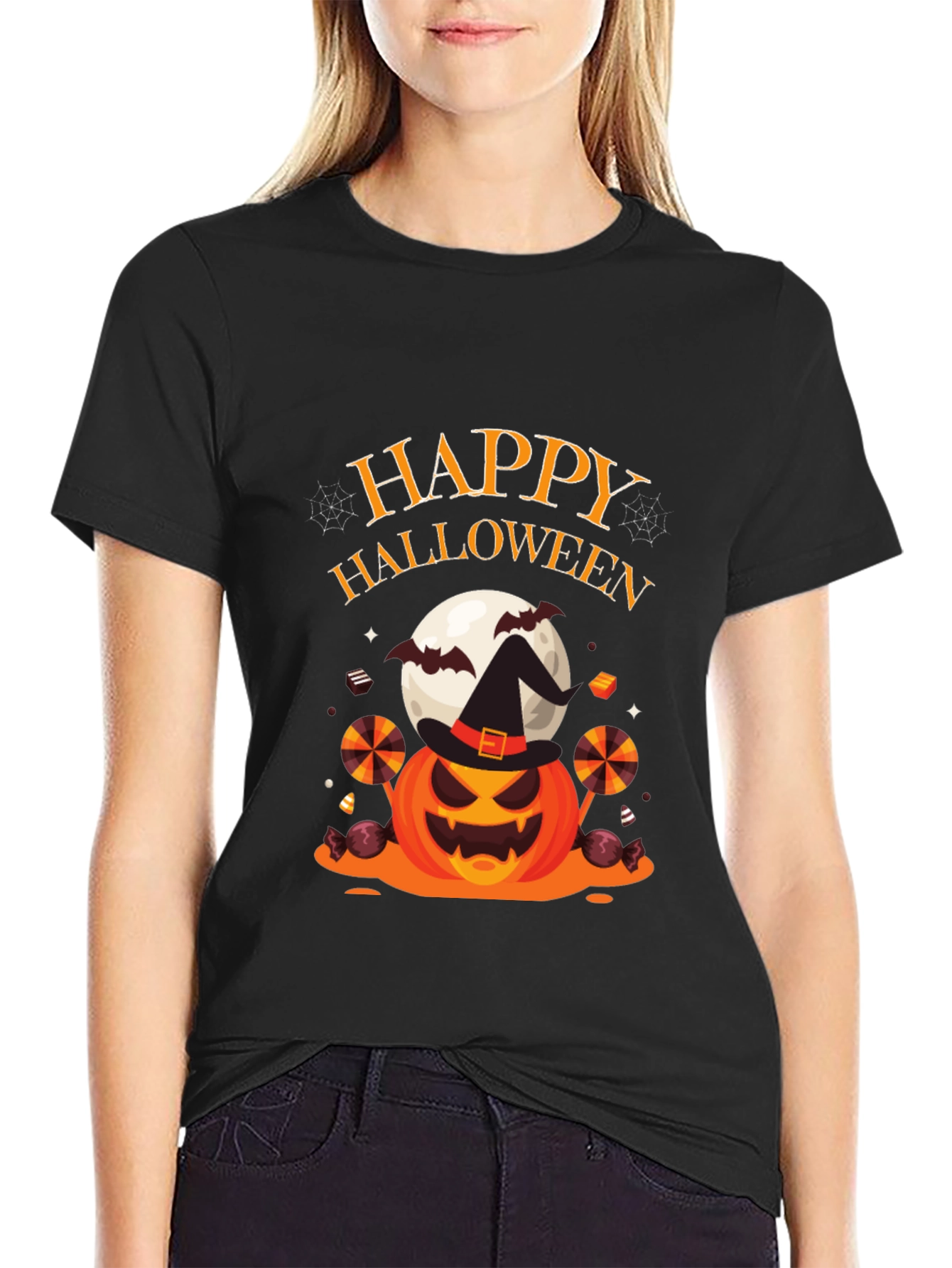 Happy Halloween Pumpkin T-Shirt