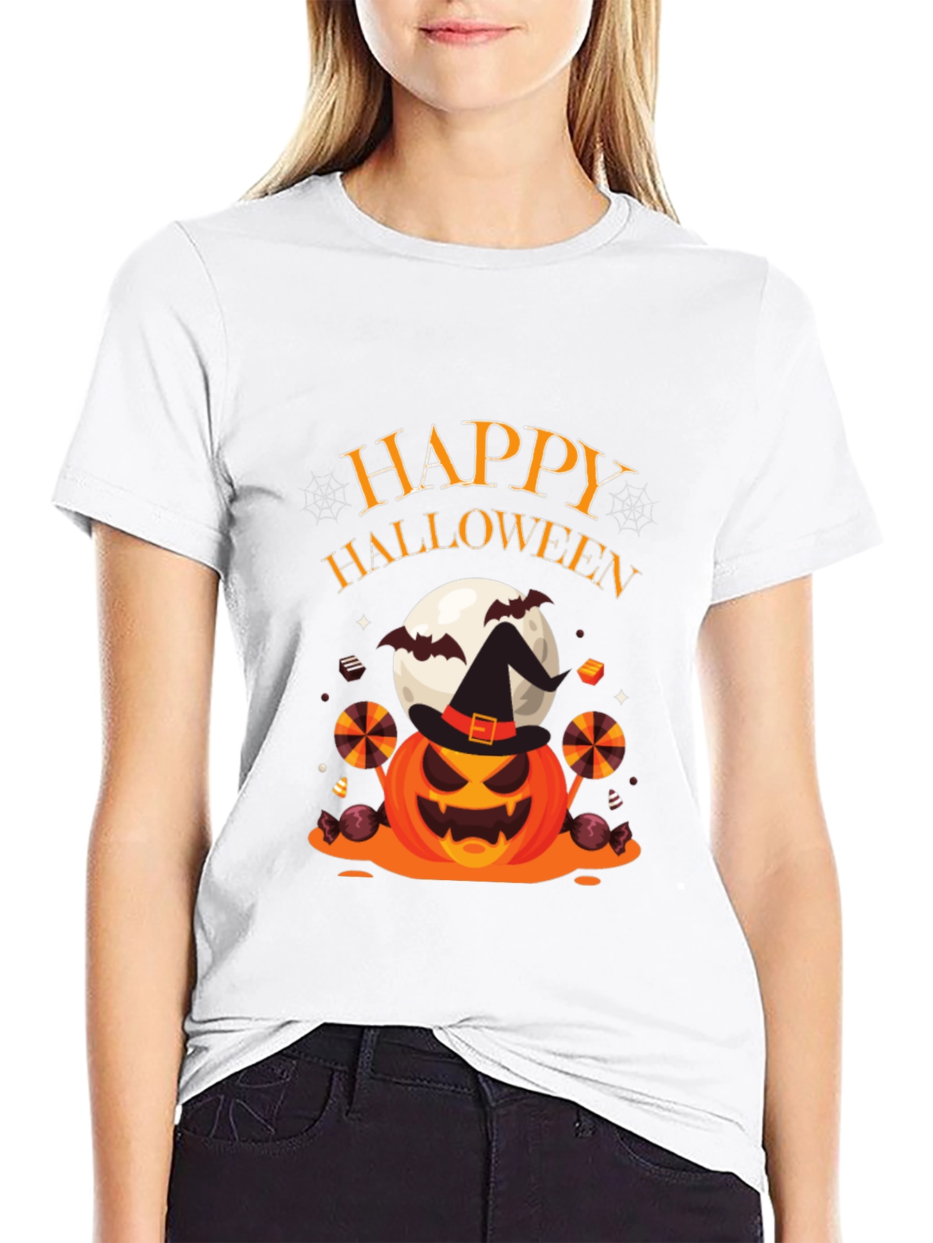 Happy Halloween Pumpkin T-Shirt