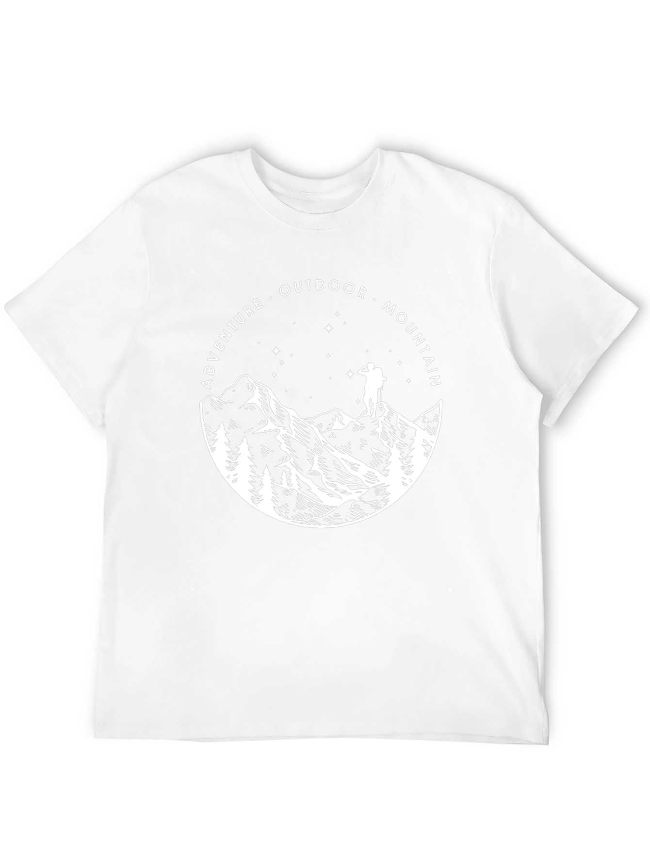 Adventure Mountain Outdoor Graphic T-Shirt