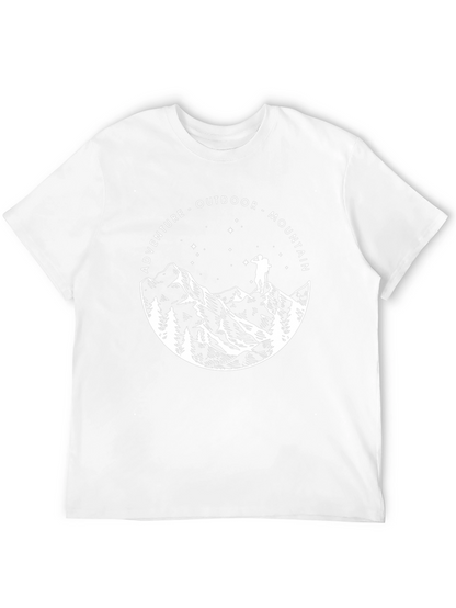 Adventure Mountain Outdoor Graphic T-Shirt
