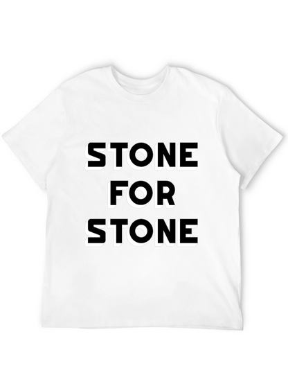 Stone for Stone Black Graphic Tee