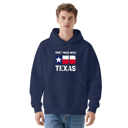 Vintage Texas Flag Graphic Hoodie, Cozy Daily Wear