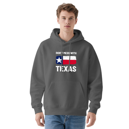 Vintage Texas Flag Graphic Hoodie, Cozy Daily Wear