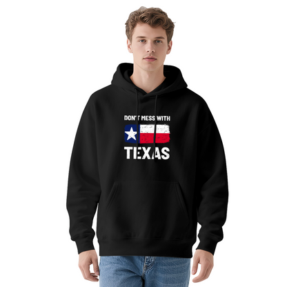 Vintage Texas Flag Graphic Hoodie, Cozy Daily Wear