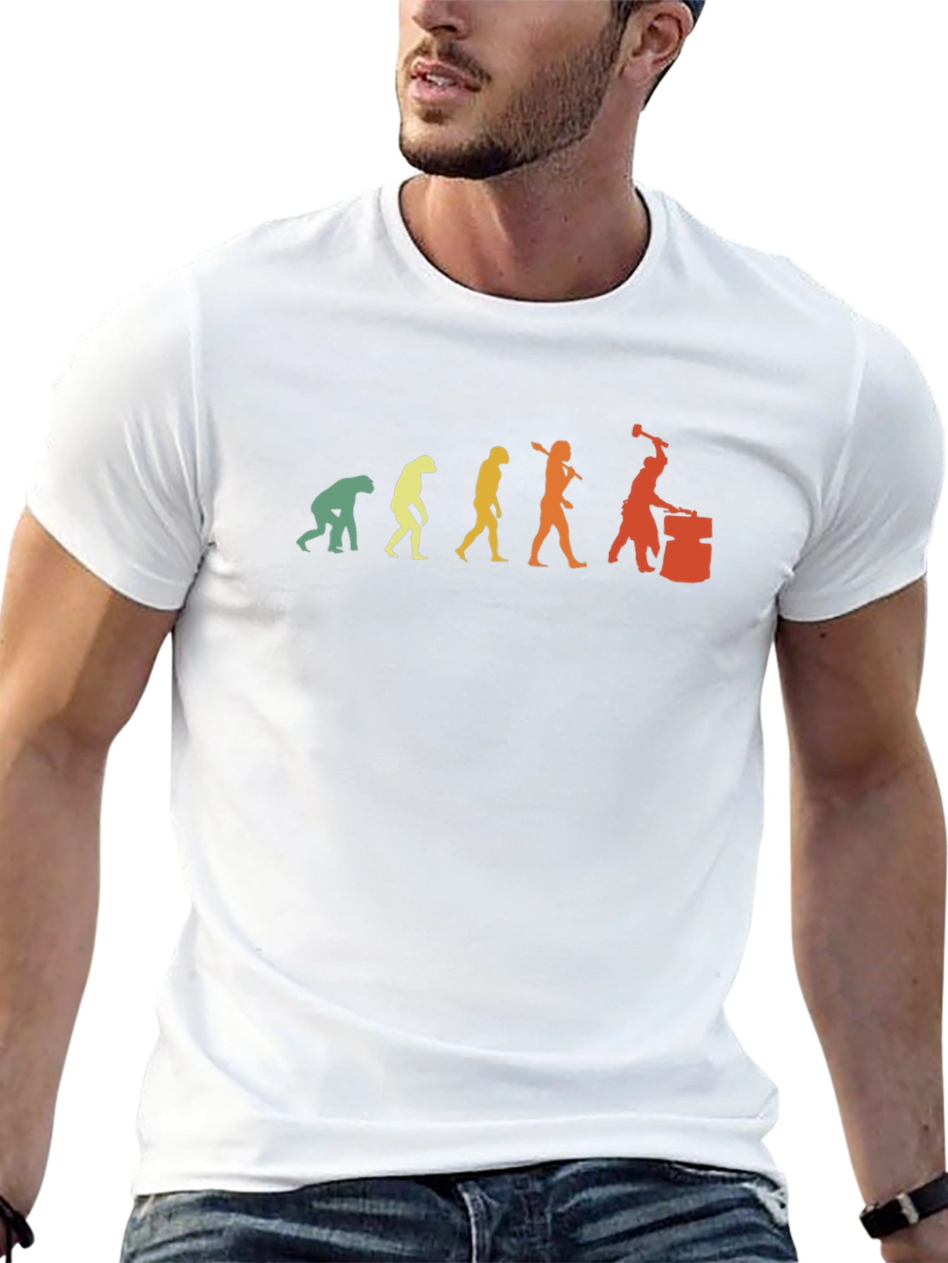 Evolution of Blacksmith T-Shirt