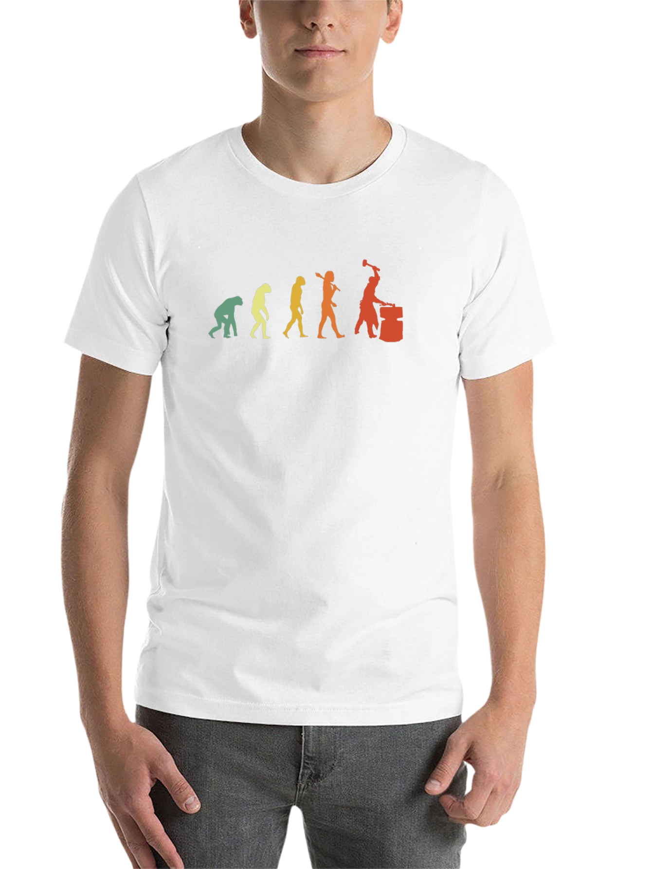 Evolution of Blacksmith T-Shirt
