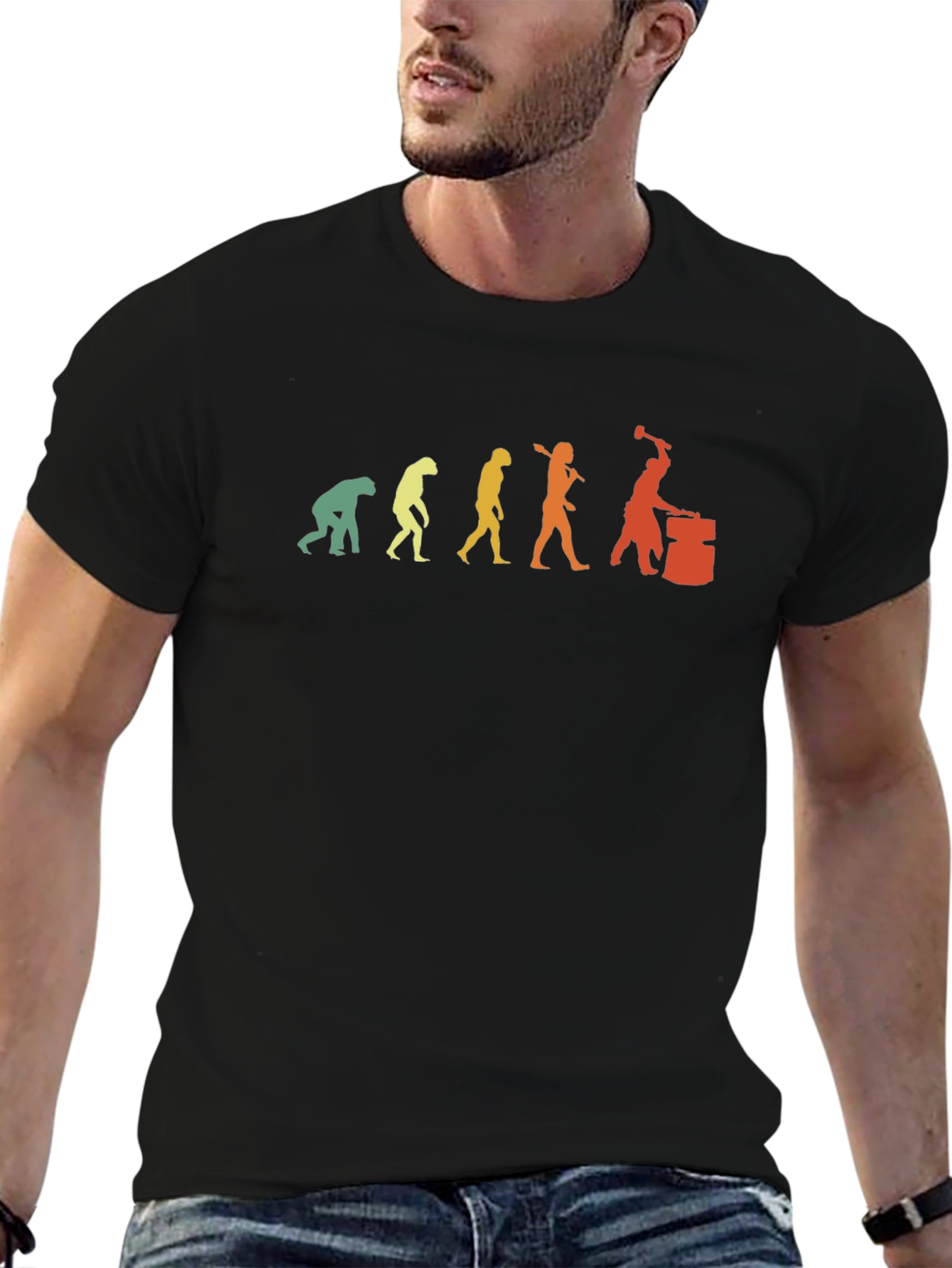 Evolution of Blacksmith T-Shirt