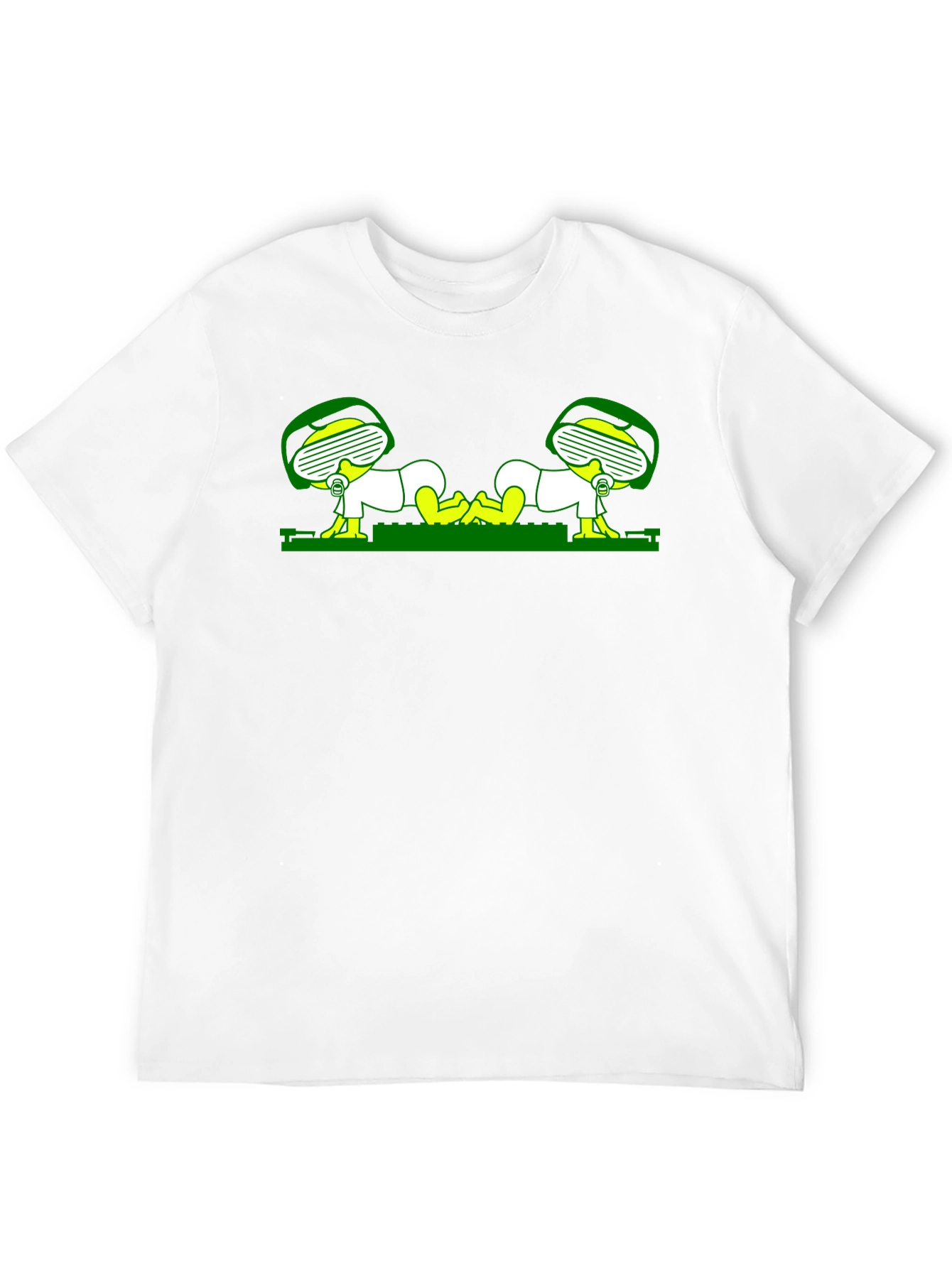 Novelty Graphic T-Shirt - Crawling Astronaut Babies