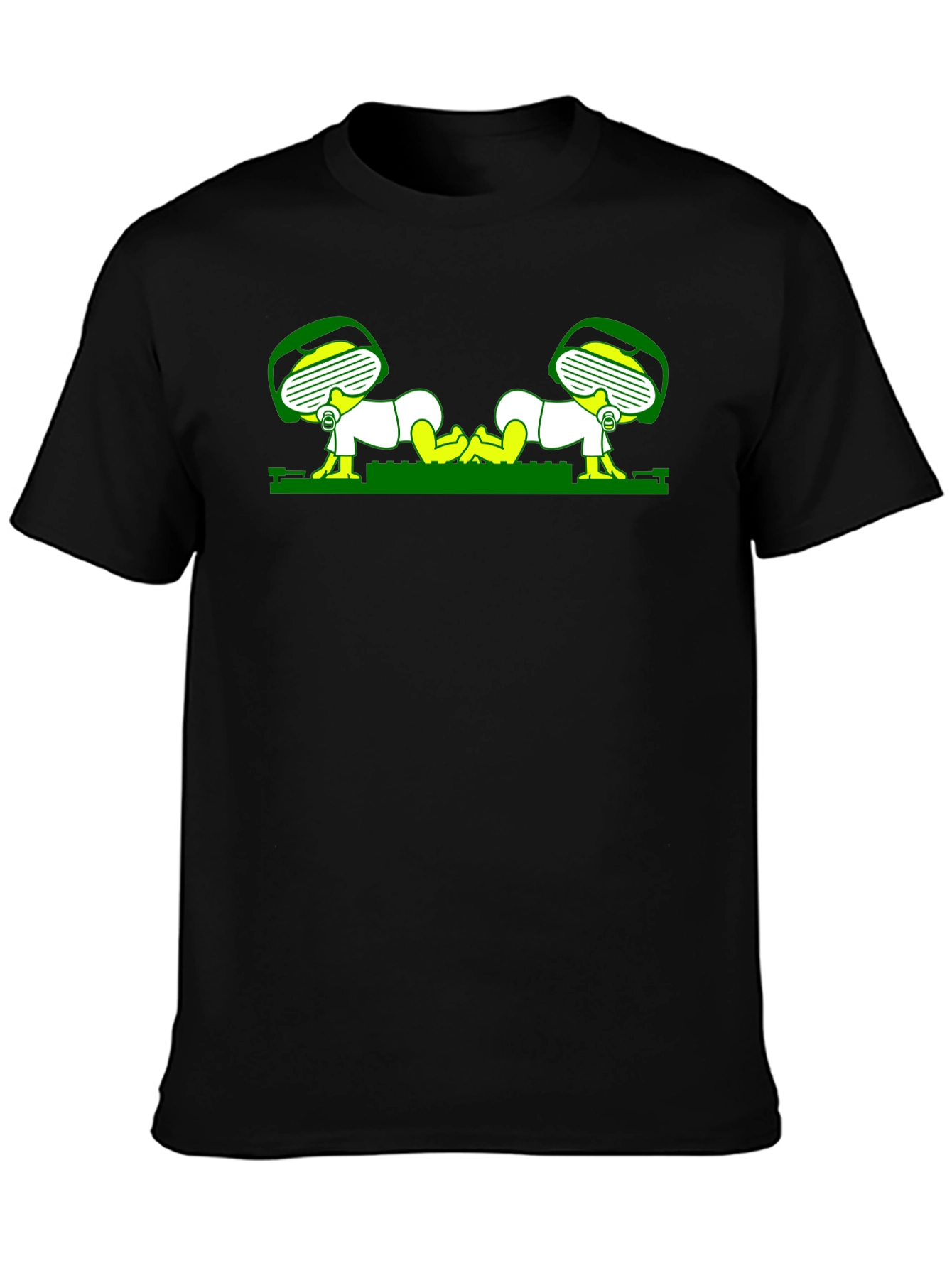 Novelty Graphic T-Shirt - Crawling Astronaut Babies