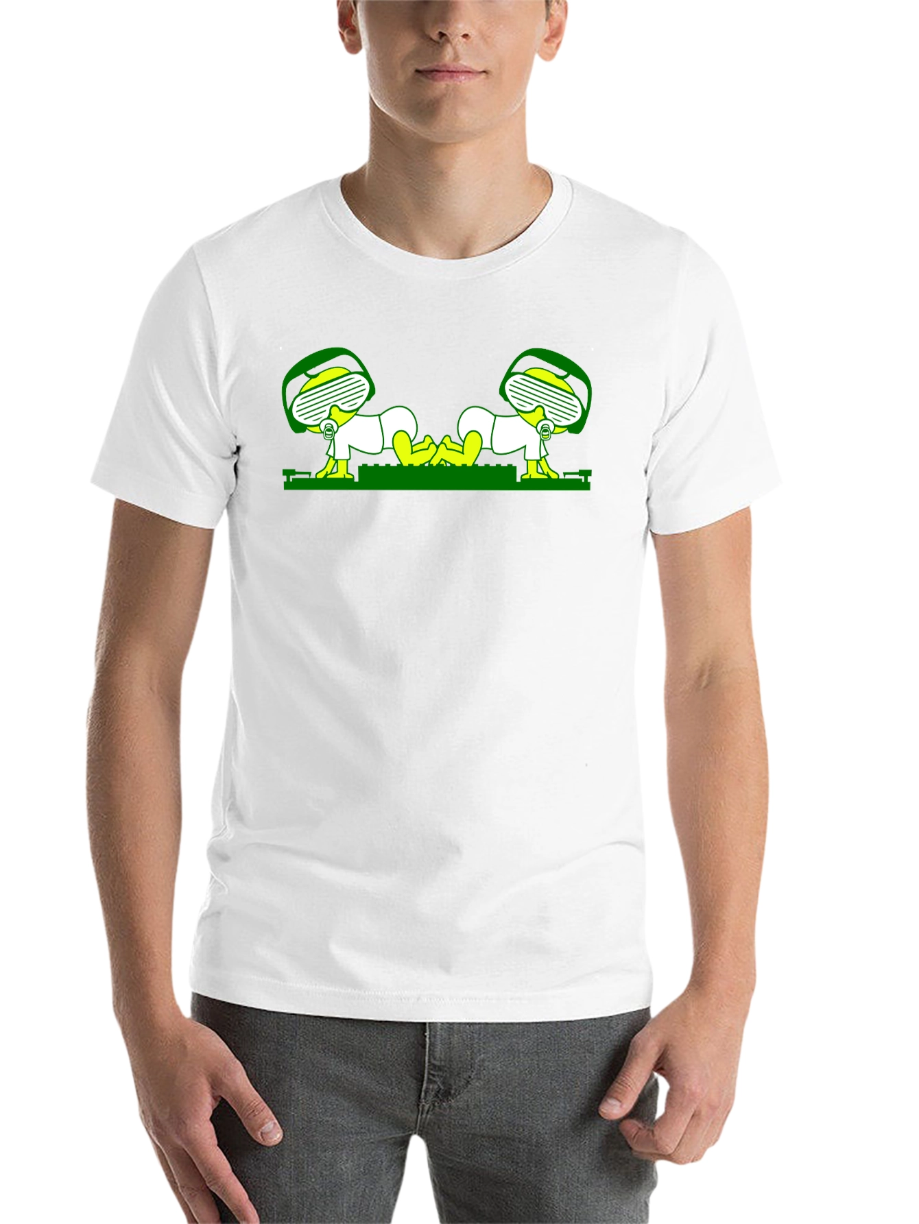 Novelty Graphic T-Shirt - Crawling Astronaut Babies