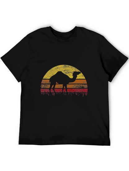 Sunset Camel Graphic Tee - Unisex