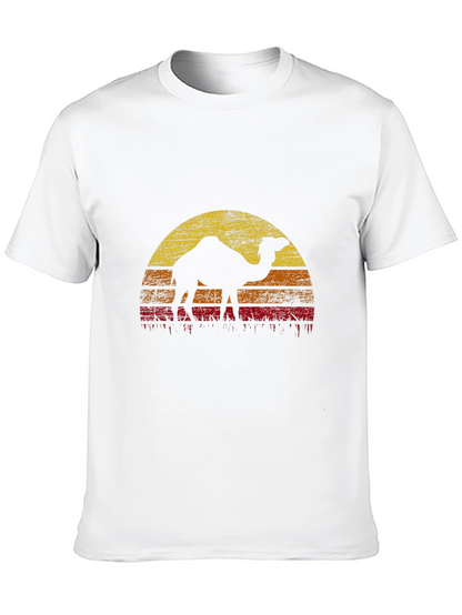 Sunset Camel Graphic Tee - Unisex