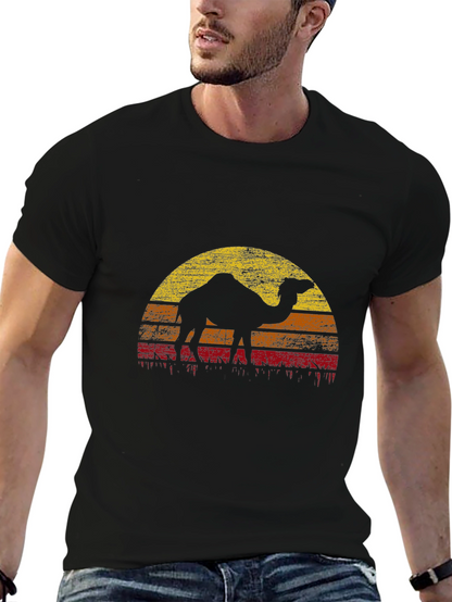 Sunset Camel Graphic Tee - Unisex