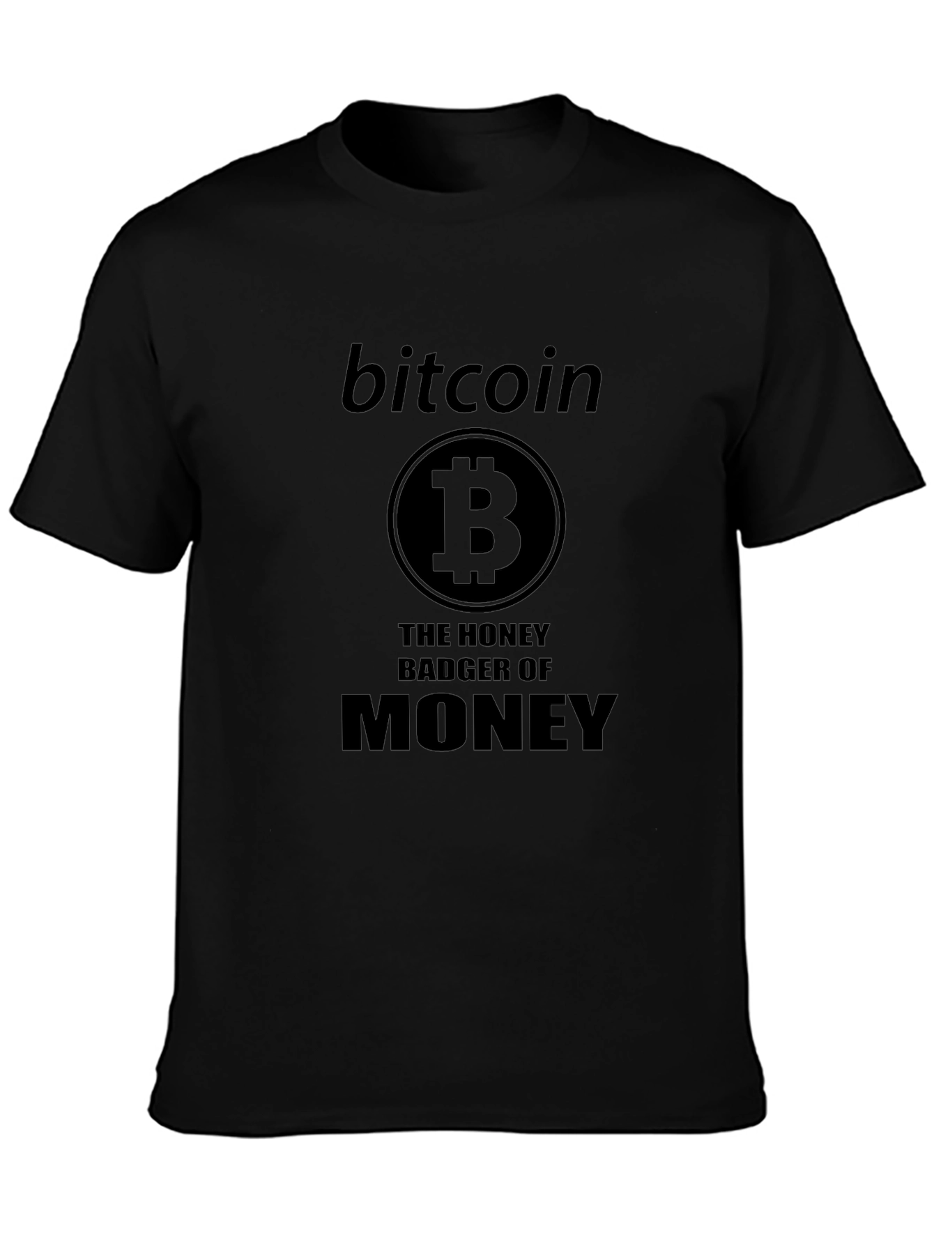 Bitcoin Honey Badger T-Shirt - Crypto Enthusiast Tee