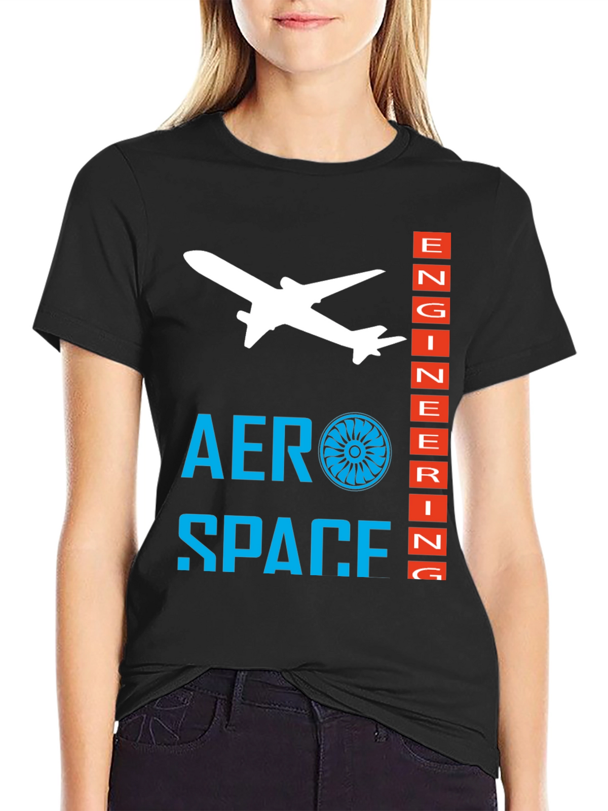 Aerospace Engineering T-Shirt - Airplane Design