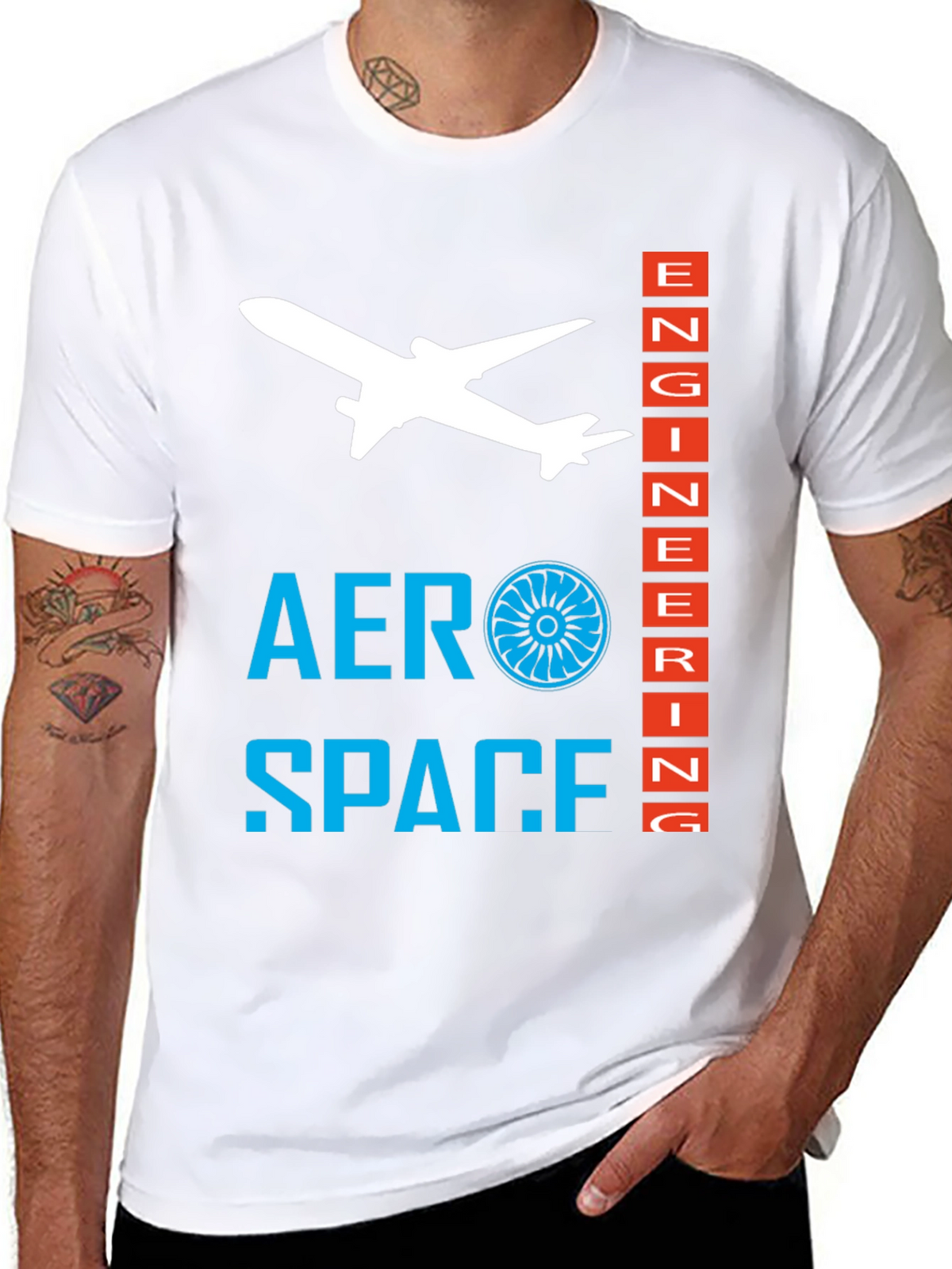 Aerospace Engineering T-Shirt - Airplane Design