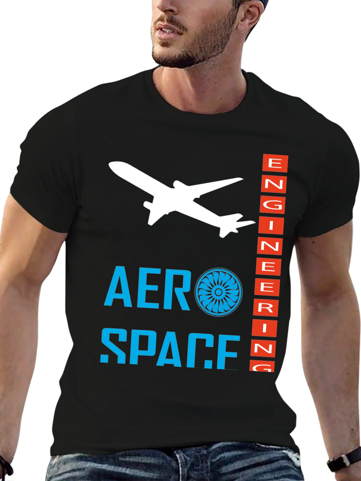 Aerospace Engineering T-Shirt - Airplane Design
