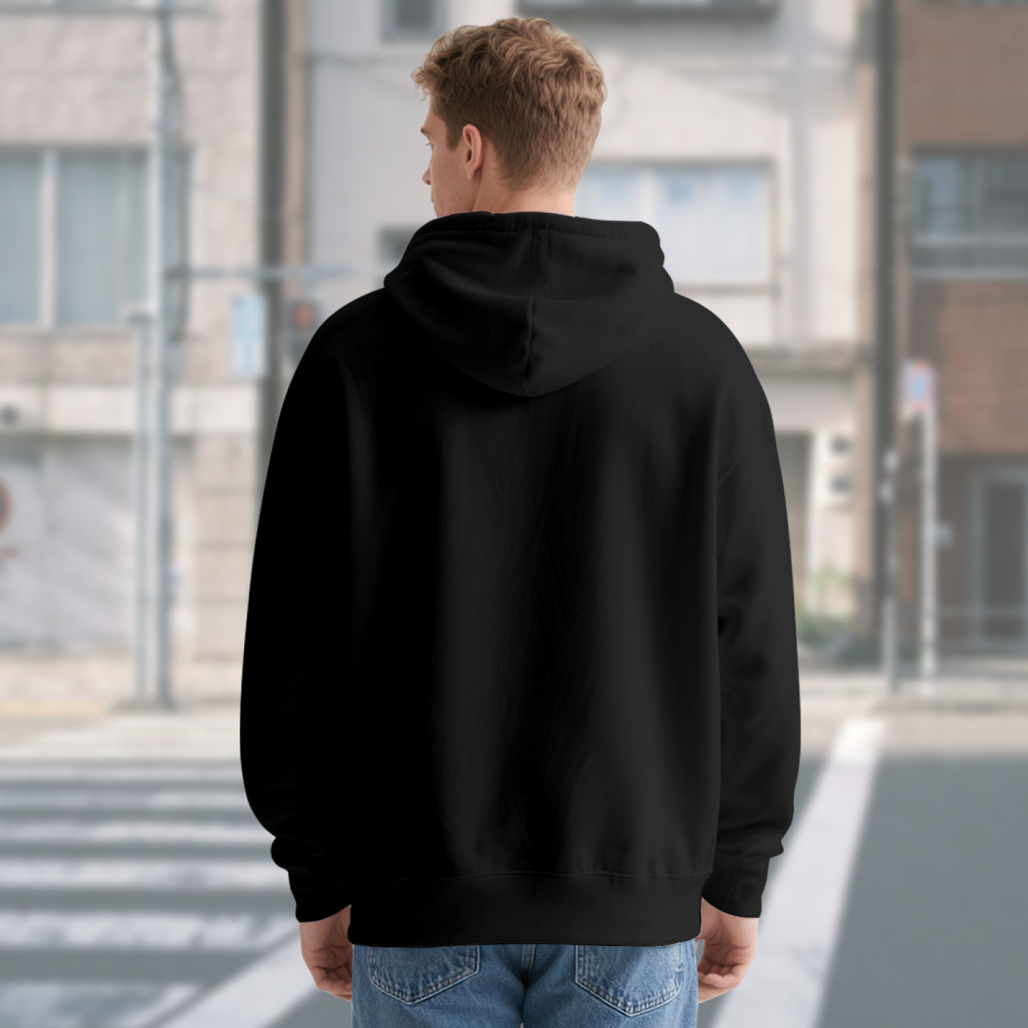 Luxury Gold Double GG Logo Black Men¡¯s Hoodie