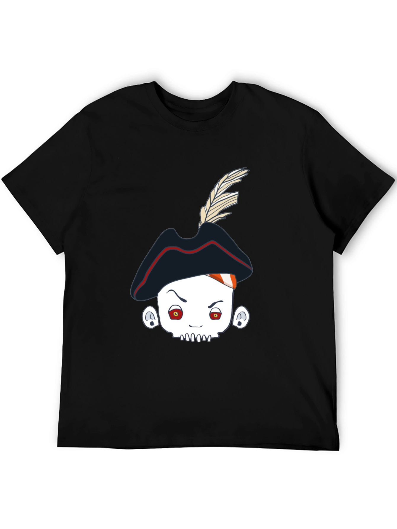 Pirate Skull Tee - Unique Graphic T-Shirt
