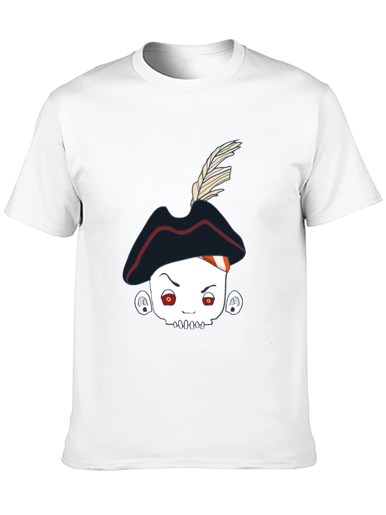 Pirate Skull Tee - Unique Graphic T-Shirt