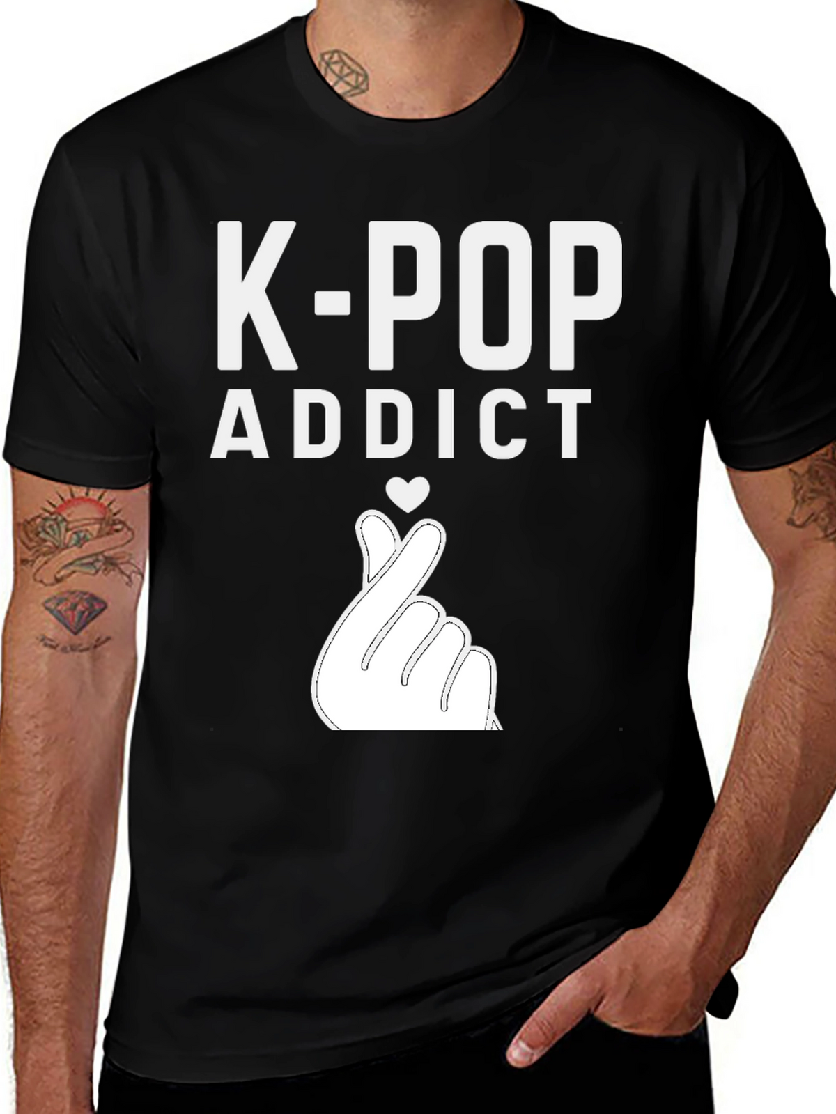 K-Pop Addict Graphic Tee