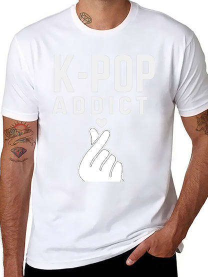K-Pop Addict Graphic Tee