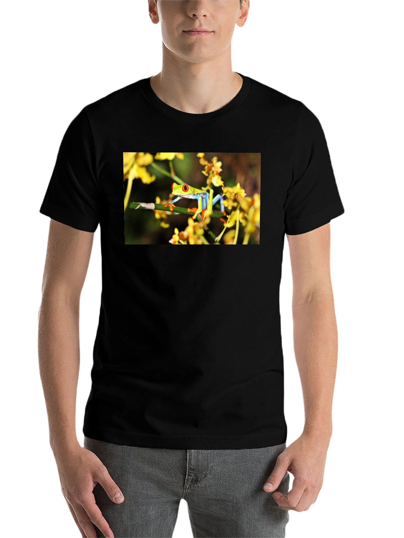 Red Eyed Tree Frog Graphic T-Shirt