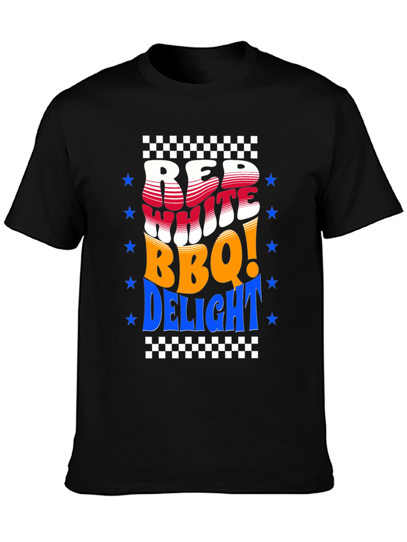 Red White BBQ Delight T-Shirt - Patriotic Summer Tee