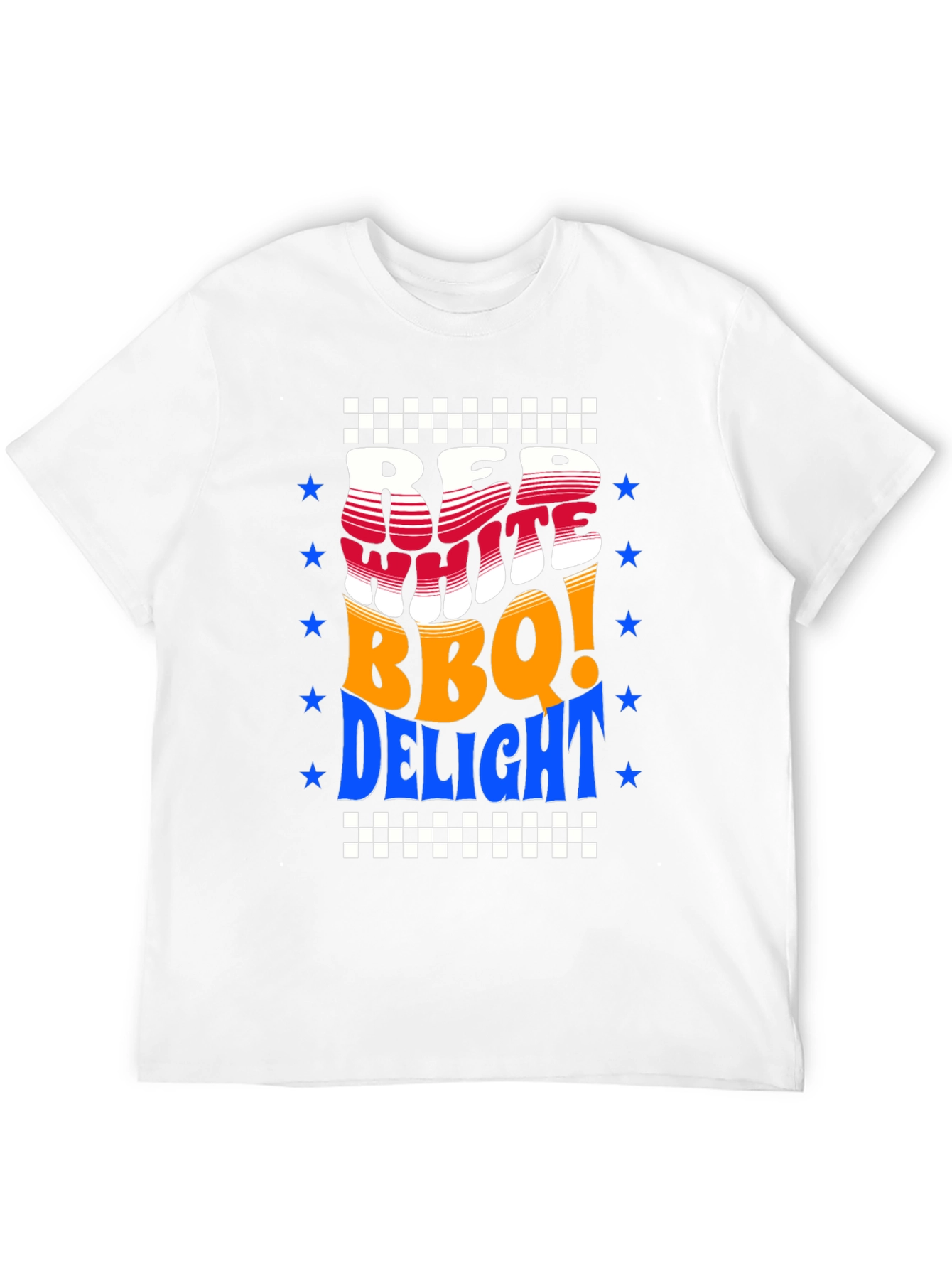Red White BBQ Delight T-Shirt - Patriotic Summer Tee