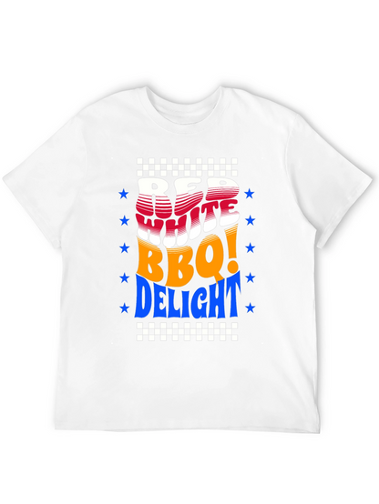 Red White BBQ Delight T-Shirt - Patriotic Summer Tee