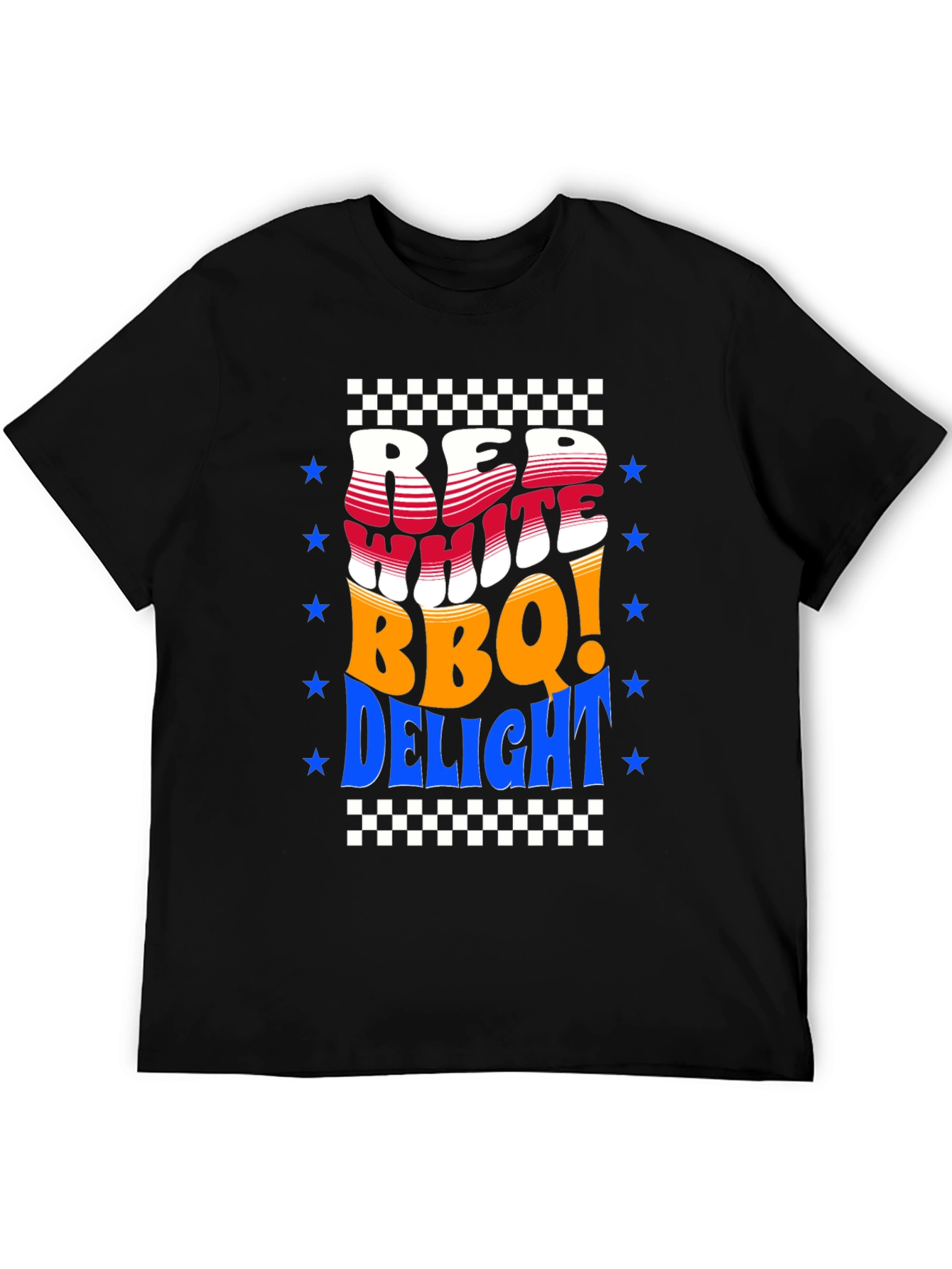 Red White BBQ Delight T-Shirt - Patriotic Summer Tee