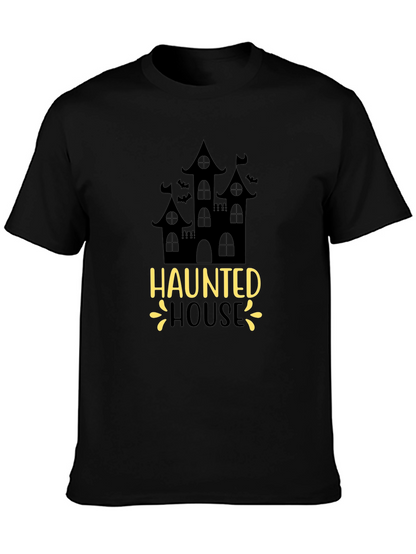 Haunted House Halloween T-Shirt