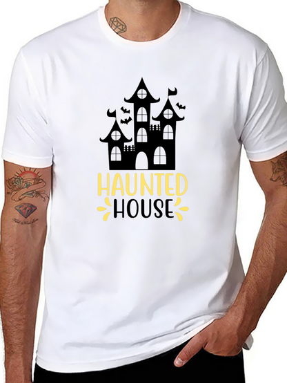 Haunted House Halloween T-Shirt