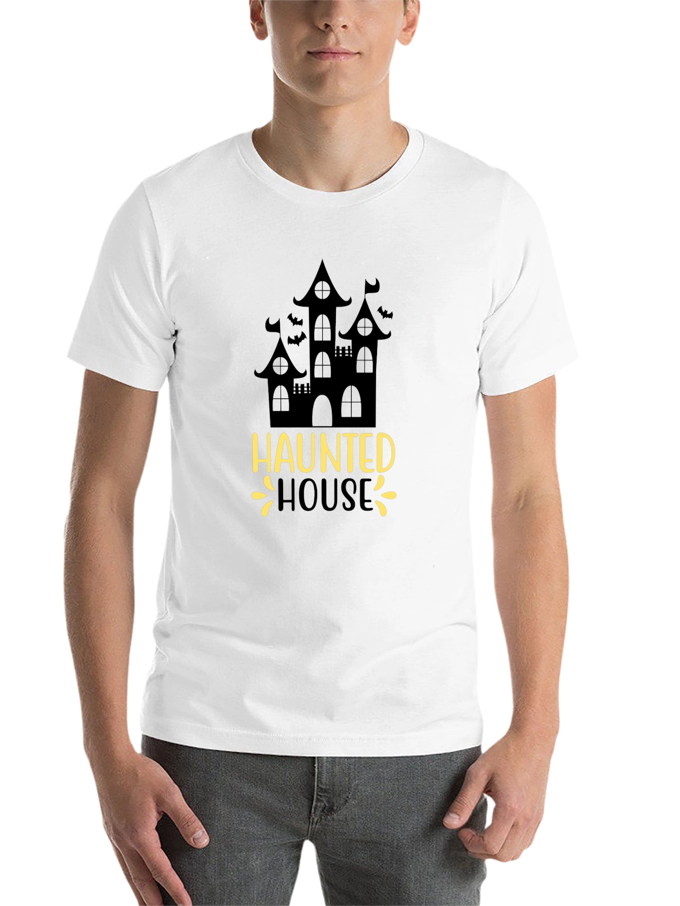 Haunted House Halloween T-Shirt