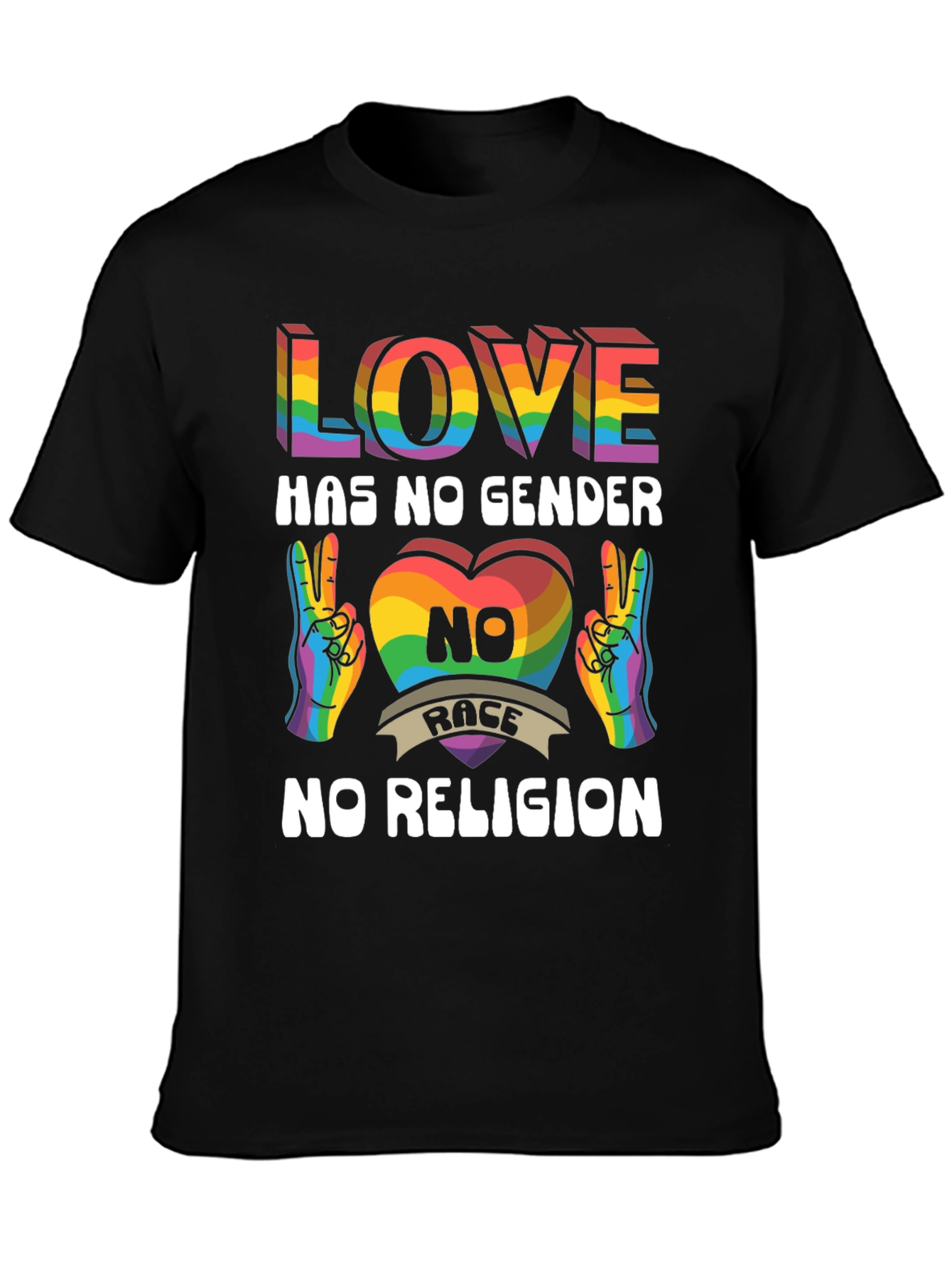 Love Has No Gender T-Shirt - Pride Equality Tee