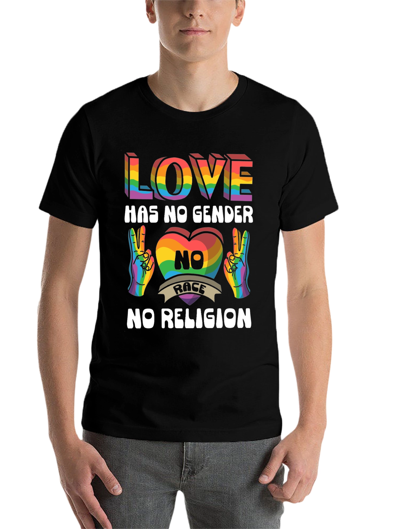 Love Has No Gender T-Shirt - Pride Equality Tee