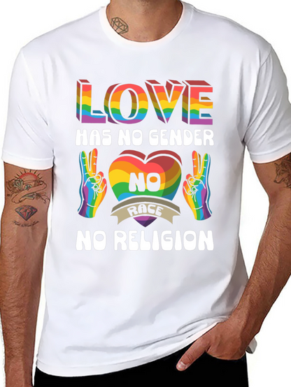 Love Has No Gender T-Shirt - Pride Equality Tee