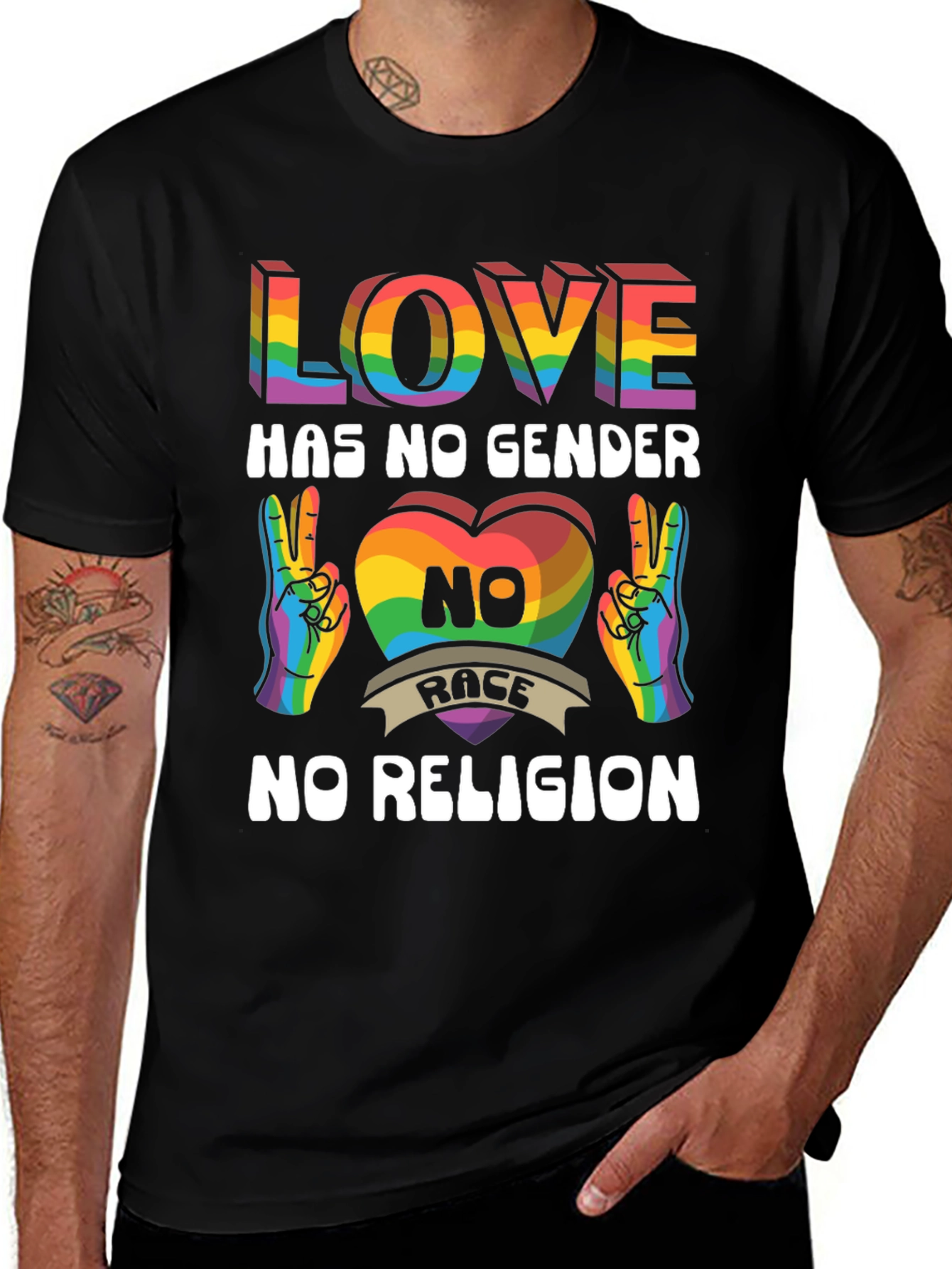 Love Has No Gender T-Shirt - Pride Equality Tee