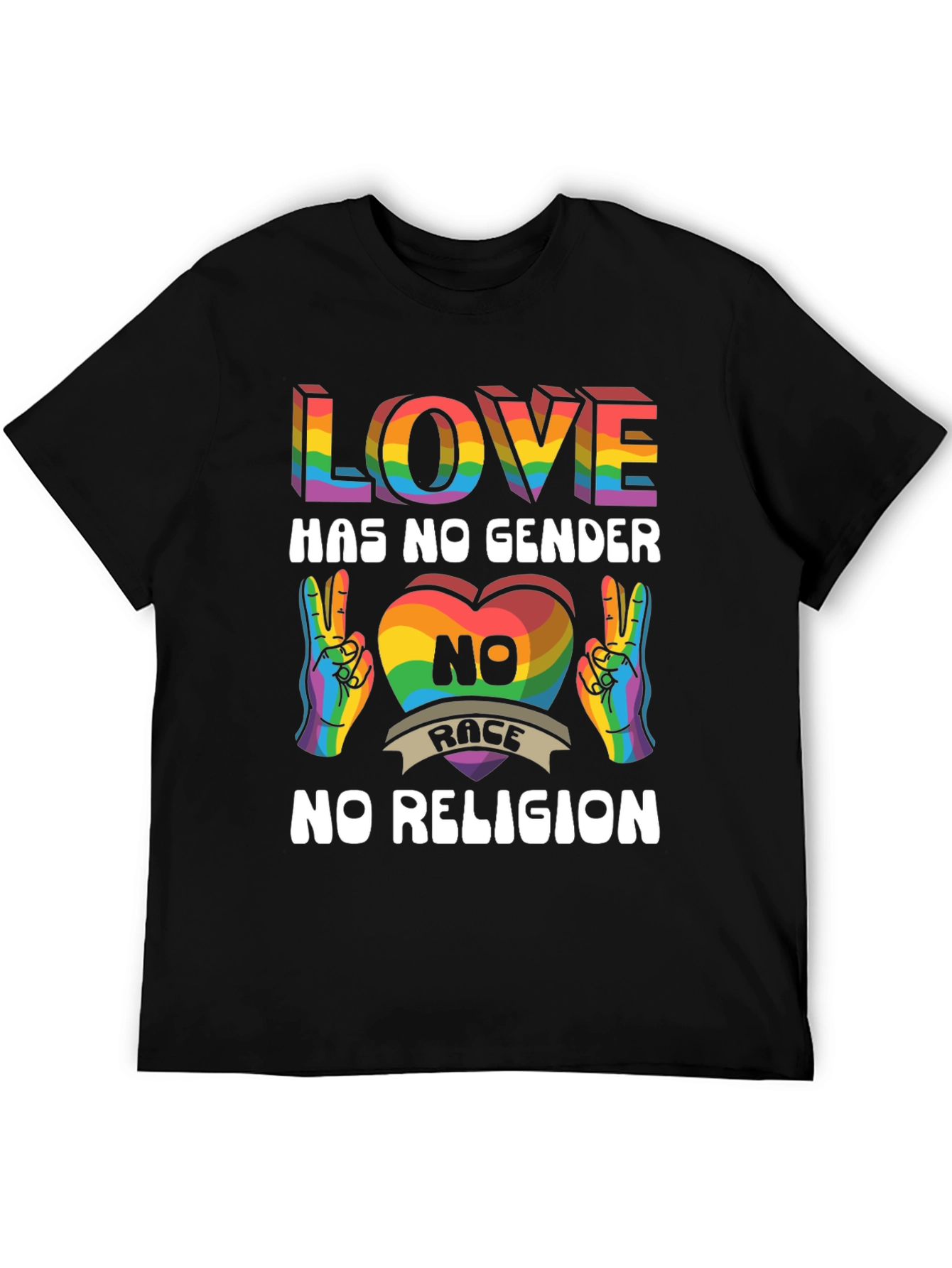Love Has No Gender T-Shirt - Pride Equality Tee