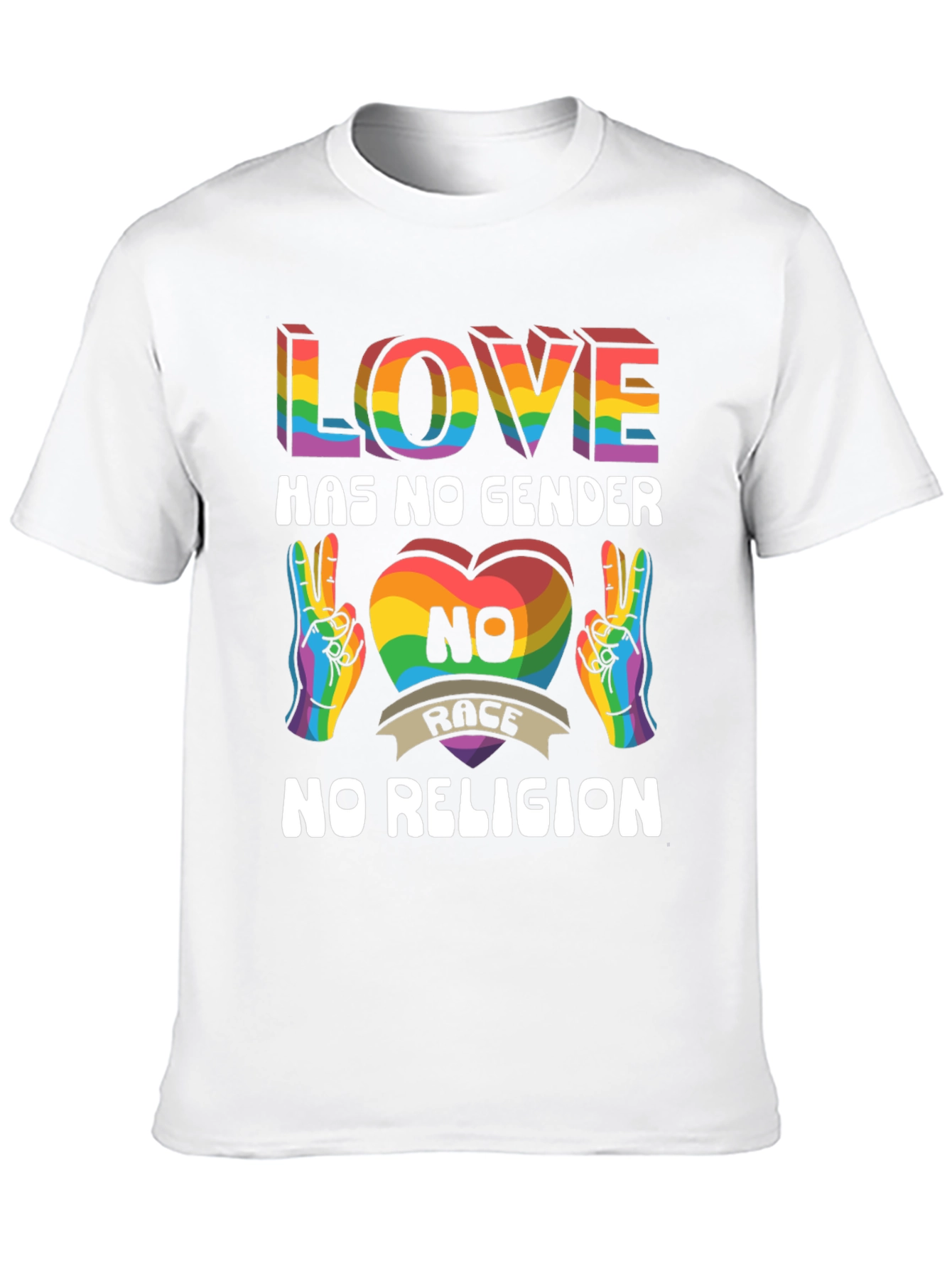 Love Has No Gender T-Shirt - Pride Equality Tee