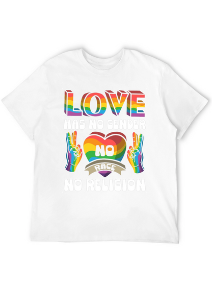Love Has No Gender T-Shirt - Pride Equality Tee