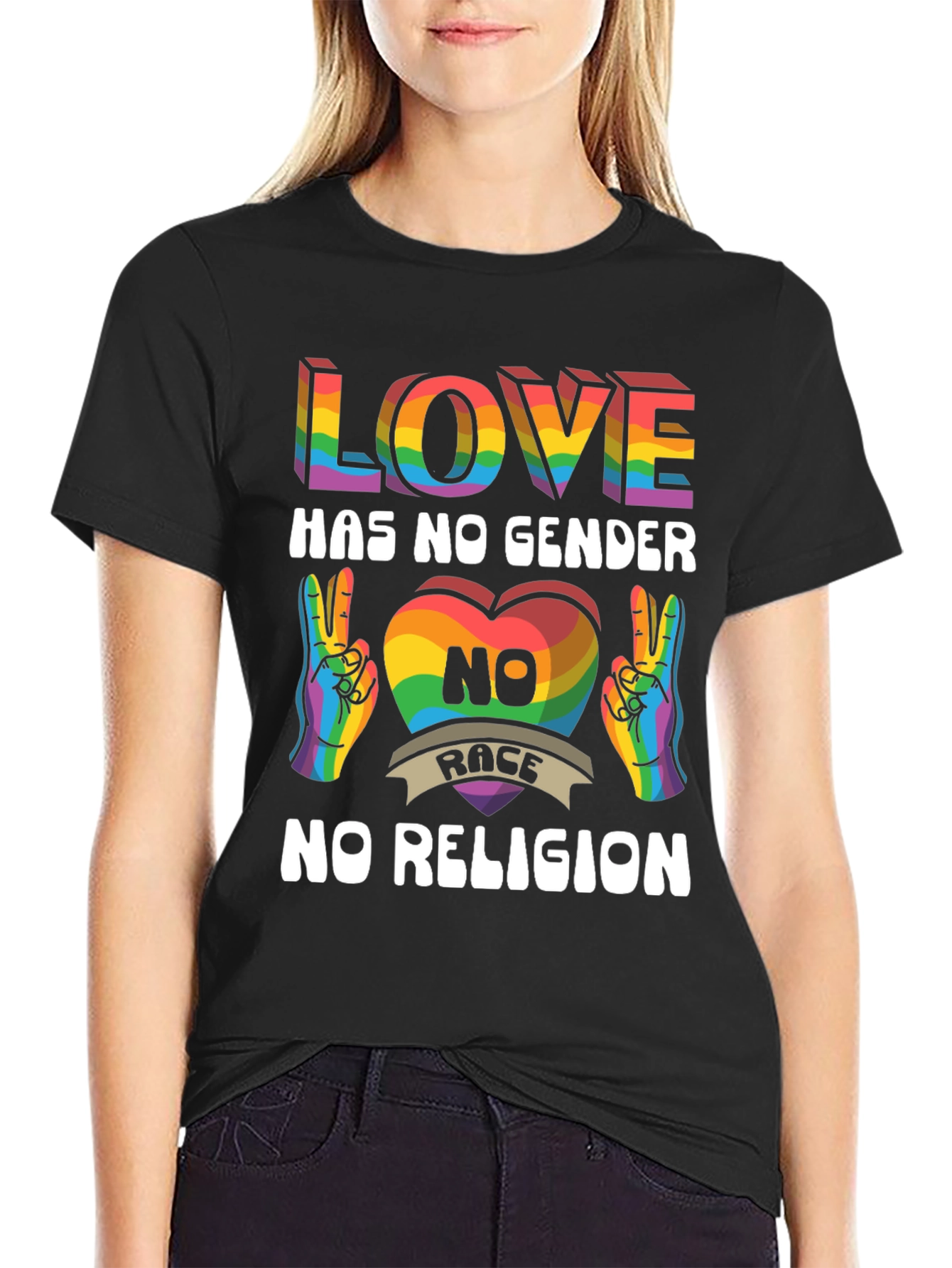 Love Has No Gender T-Shirt - Pride Equality Tee