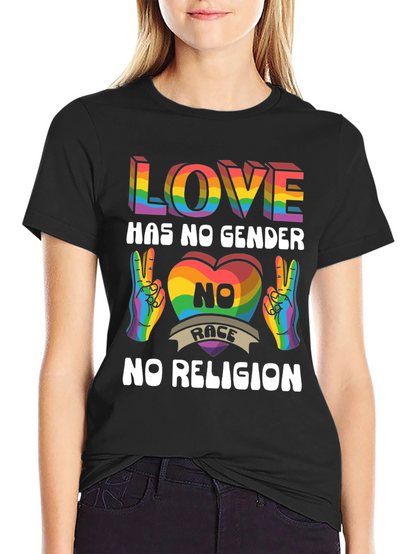 Love Has No Gender T-Shirt - Pride Equality Tee