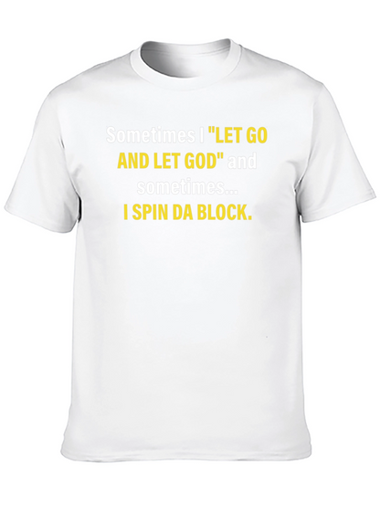 Let Go & Let God Graphic T-Shirt
