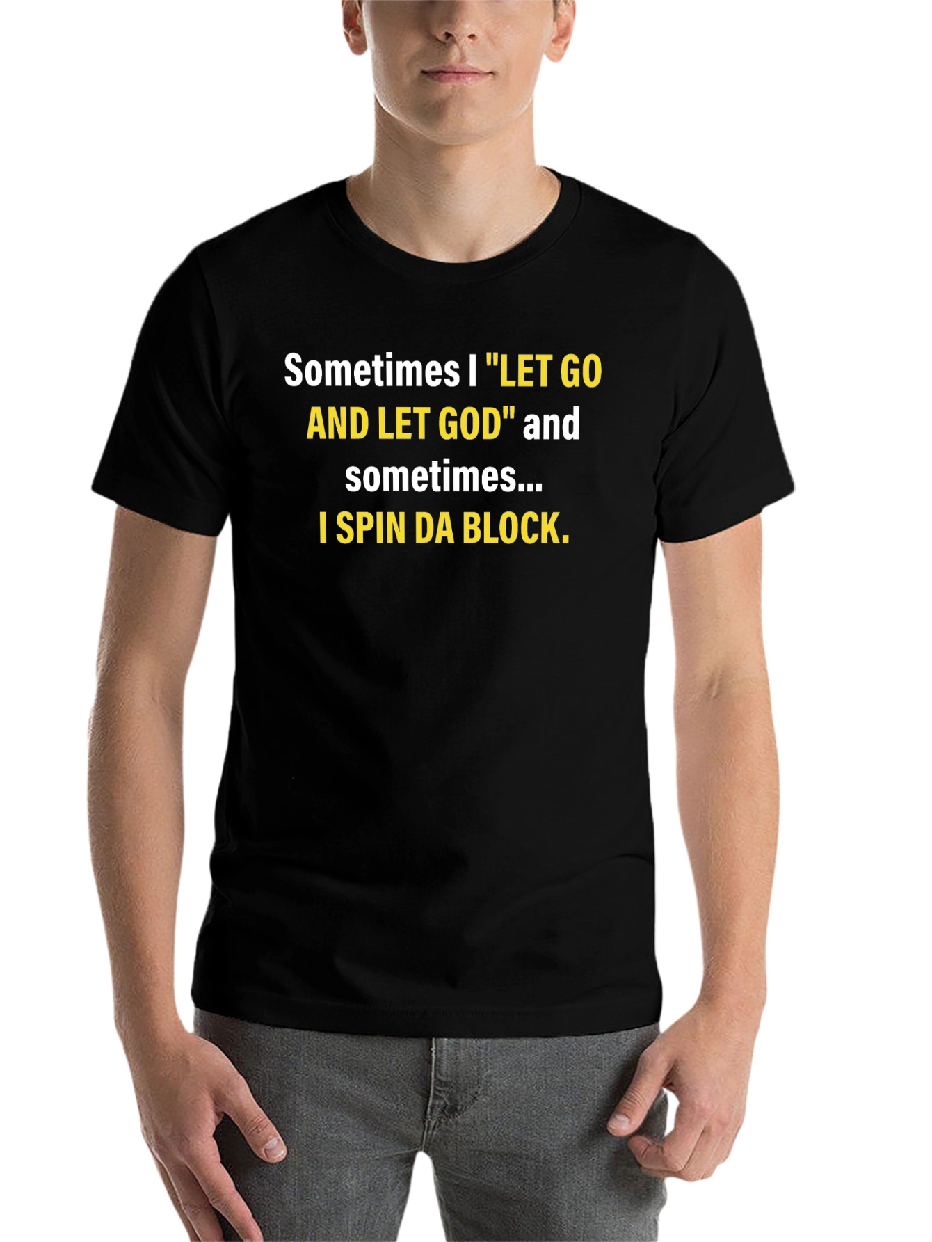 Let Go & Let God Graphic T-Shirt