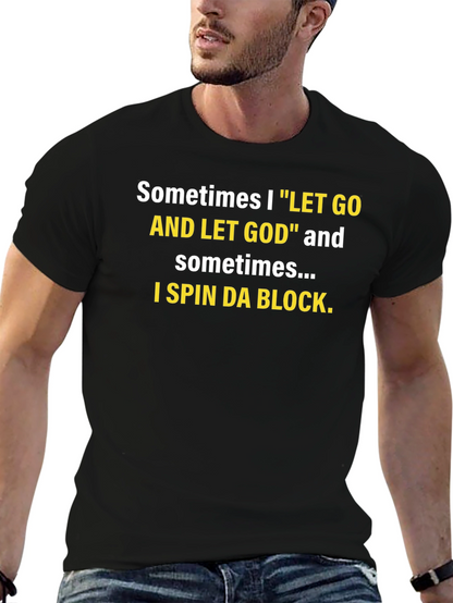 Let Go & Let God Graphic T-Shirt