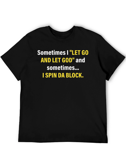 Let Go & Let God Graphic T-Shirt