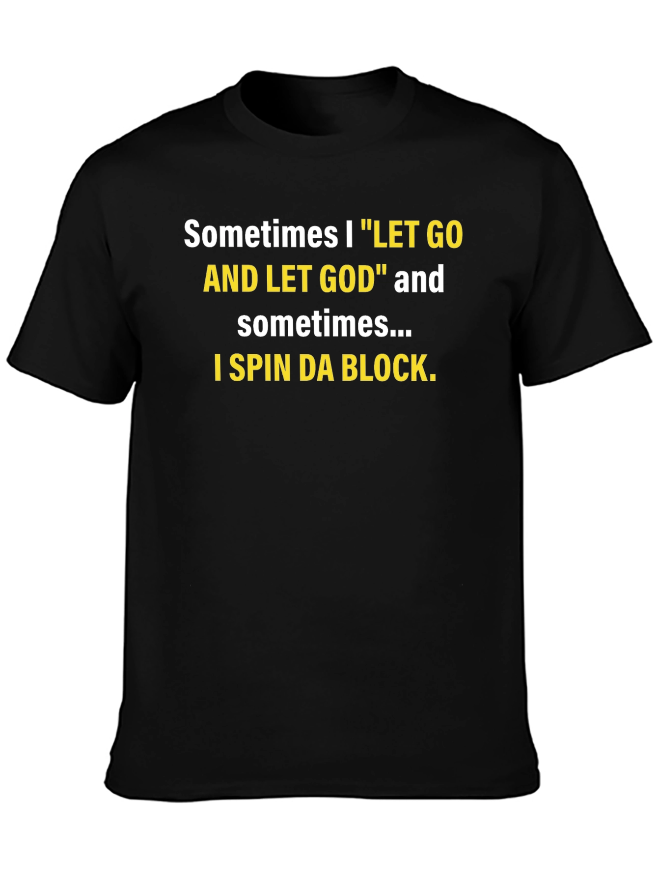 Let Go & Let God Graphic T-Shirt