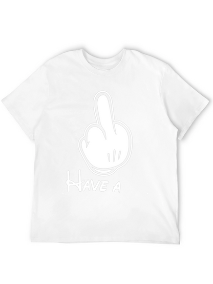 Mickey Mouse Hand Gesture Black Tee