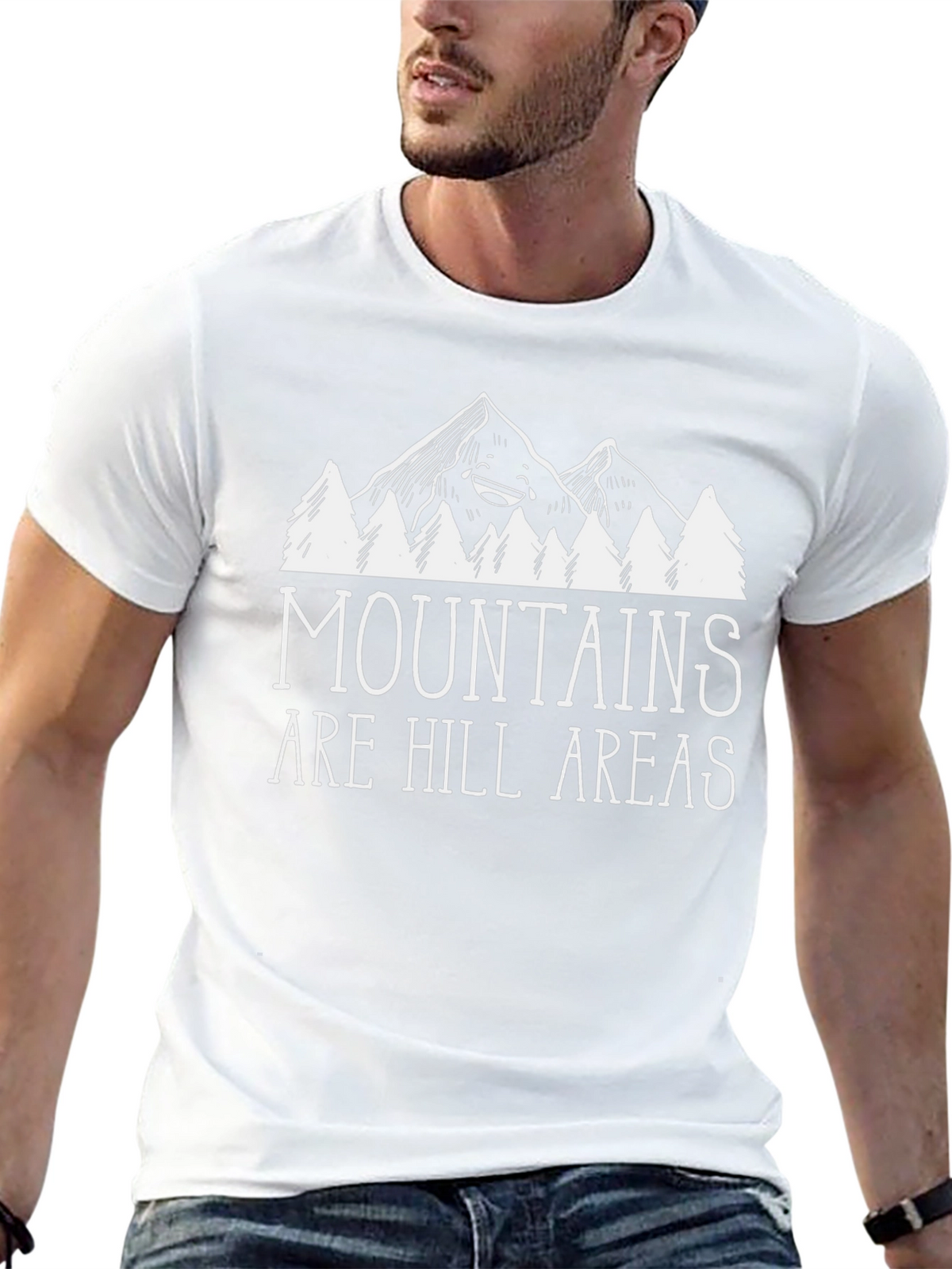 Mountains are Hill Areas Graphic T-Shirt